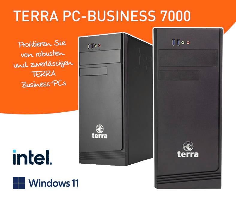 Produktfoto des Terra PC‑Business 7000 Desktop‑PCs
